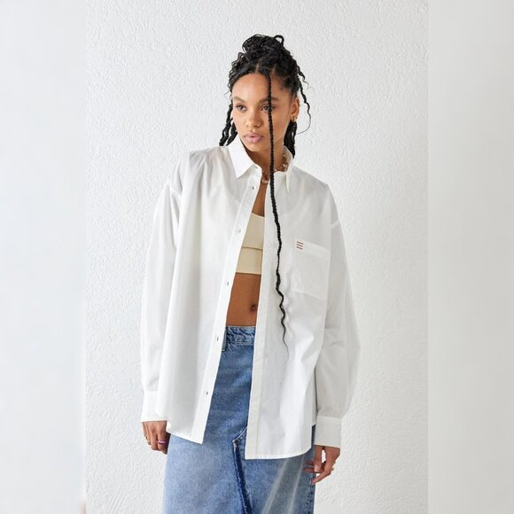 Urban Outfitters Tops - Urban Outfitters BDG Sadie Shirt Top M 8 Women Casual Long Sleeve Boho NEW 33286